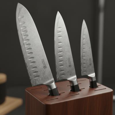 Facas Damasco Profissional: Elegância e Performance